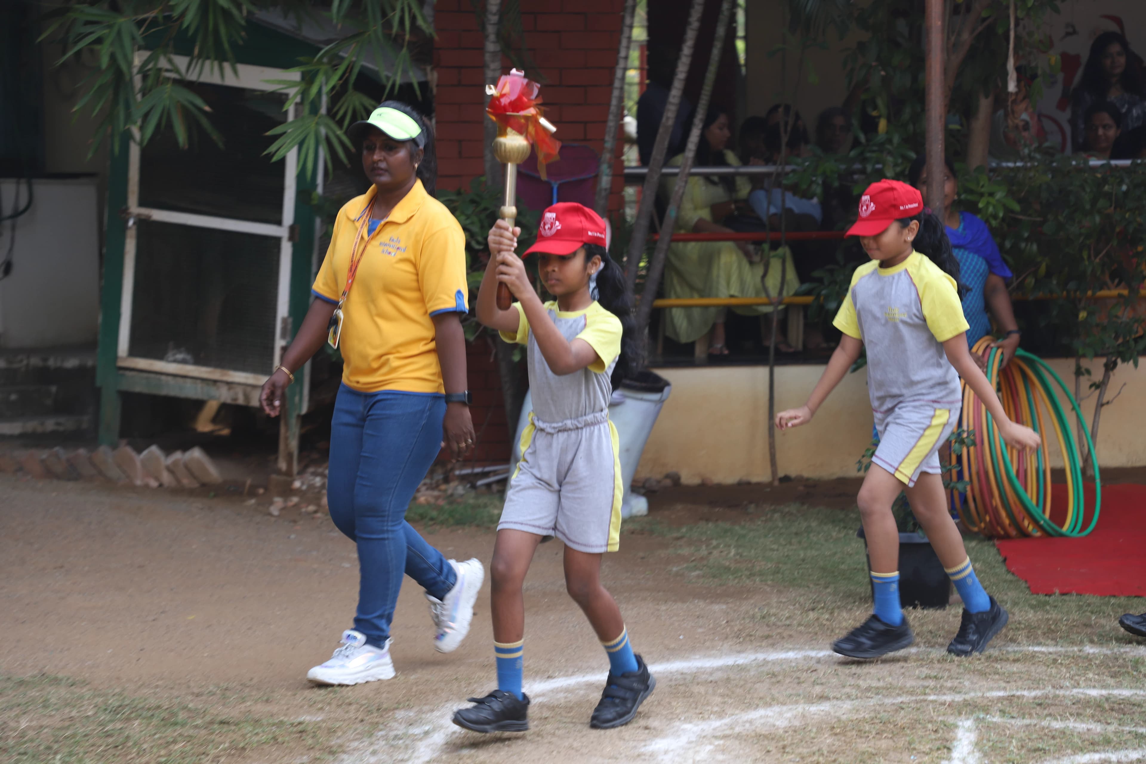 Student council investiture ceremony at Vaels International School
