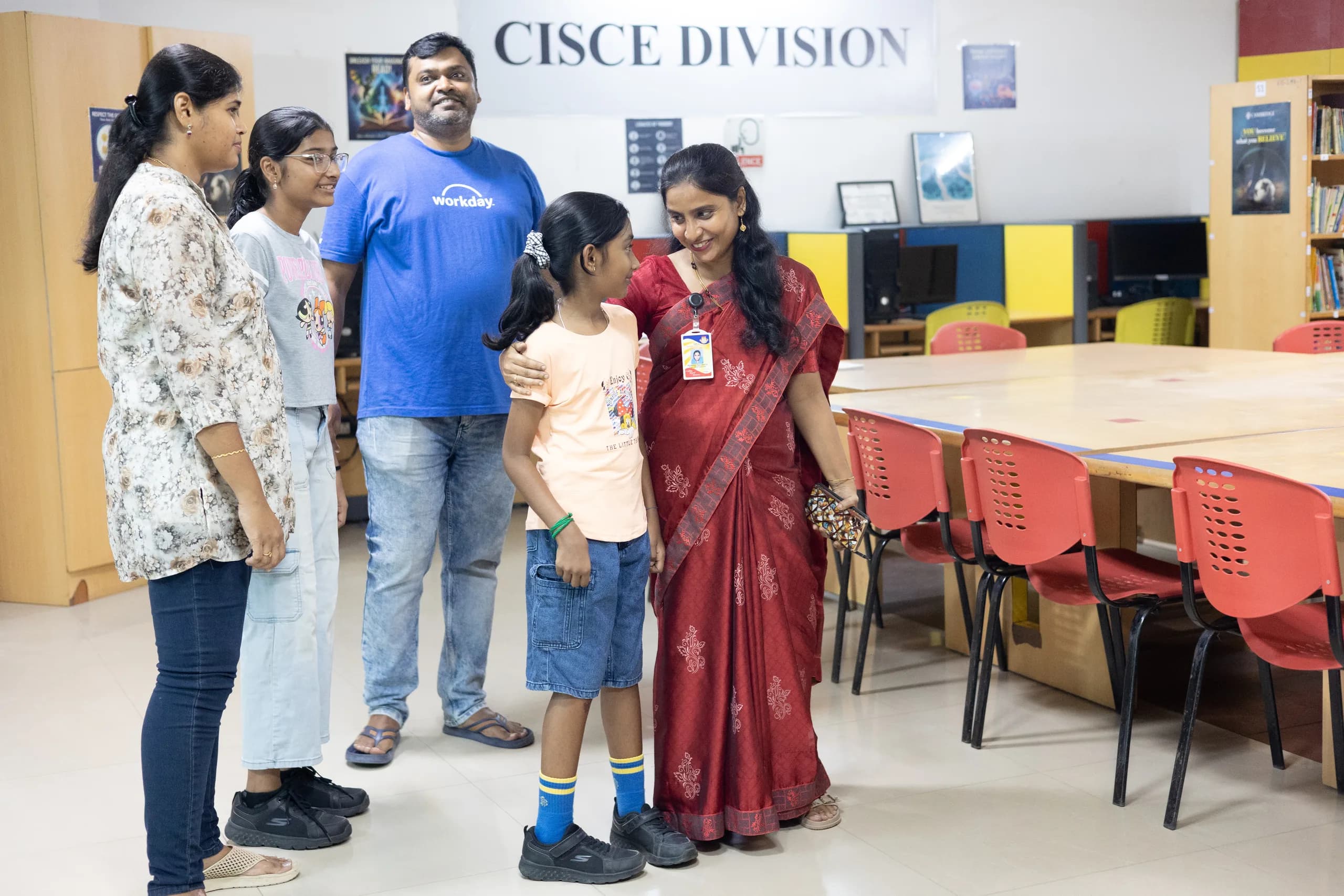 Welcome session for new students and parents at Vaels International School