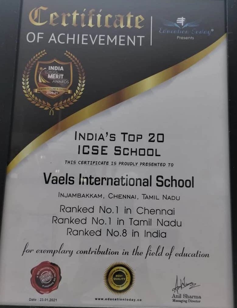 Education Today Award