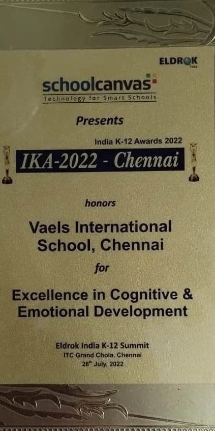 Eldrok India Innovative Learning Award