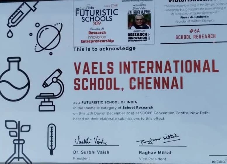 Rethink India Futuristic School Award